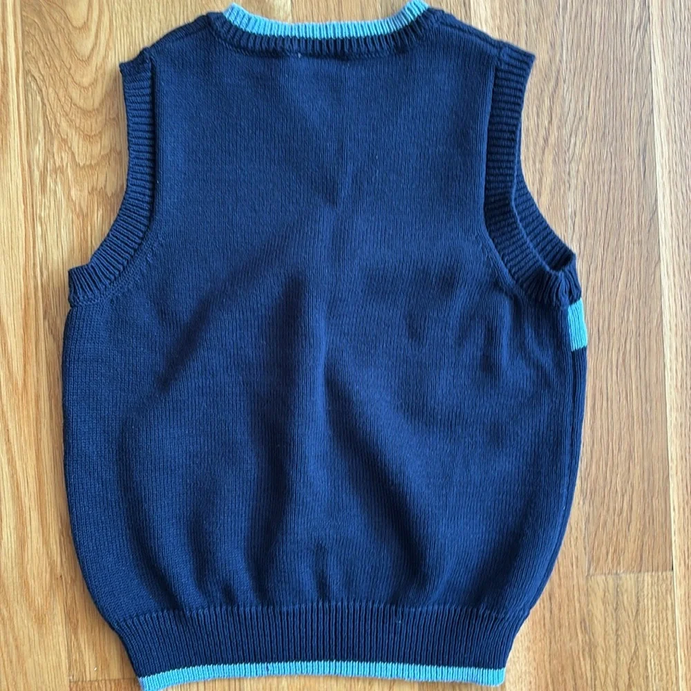 Size 4/XS Gymboree Blue Sweater Vest